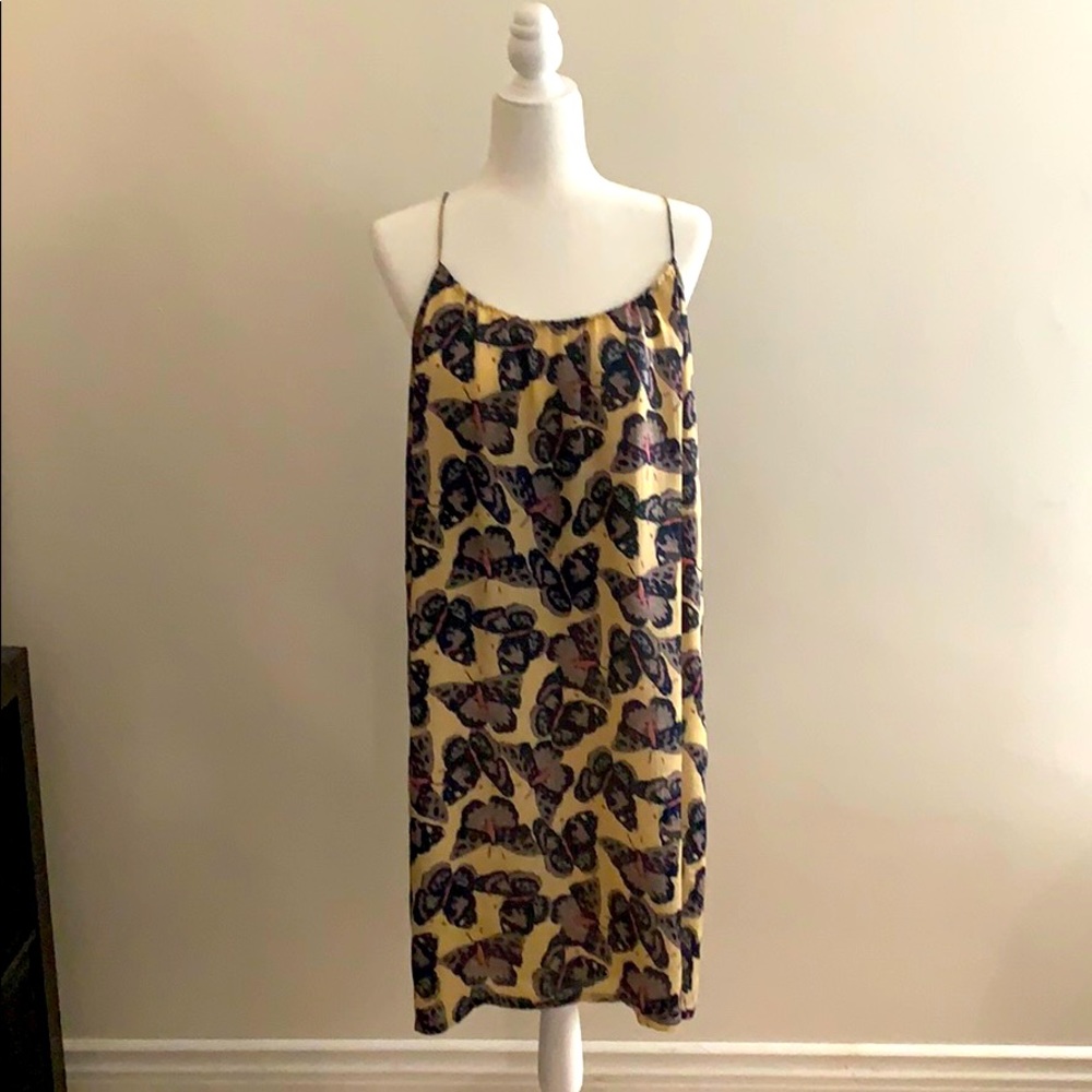 XL Butterfly print dress